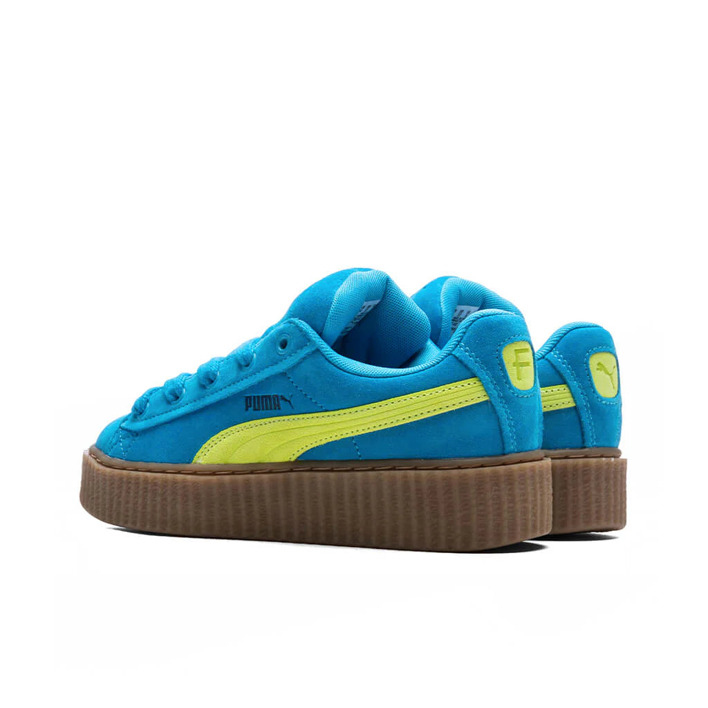 X Fenty Creeper Phatty Juniors' - Speed Blue/Lime Pow/Gum