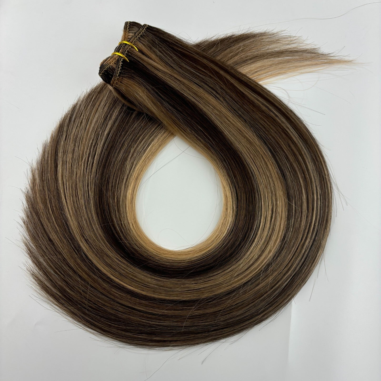 Machine Weft Double Weft Sew-In Weave Thick Bundle Remy Russian Hair 16In-28Inch