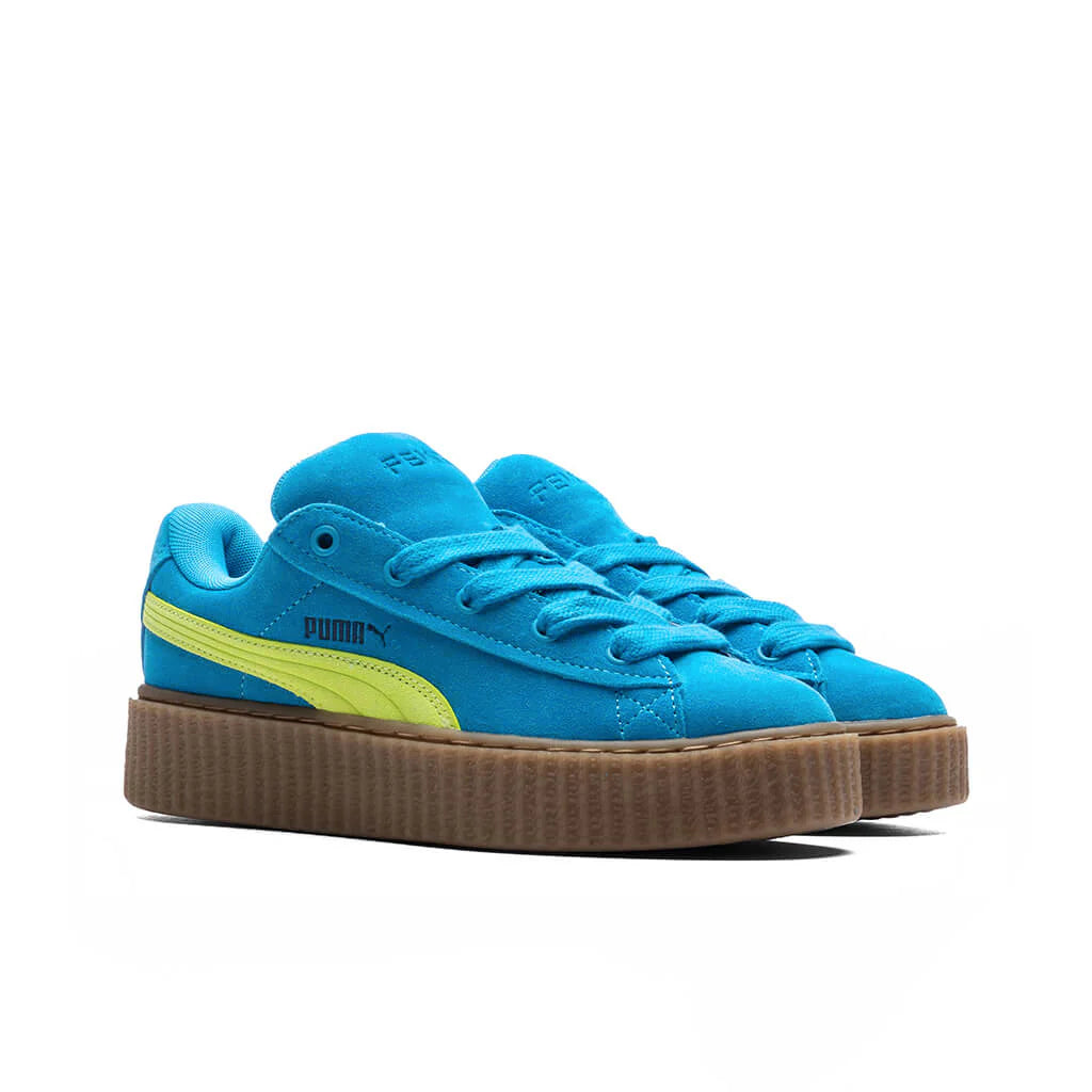 X Fenty Creeper Phatty Juniors' - Speed Blue/Lime Pow/Gum