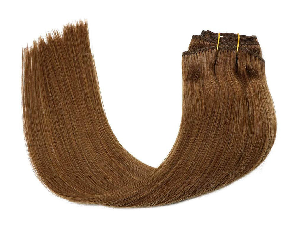 Machine Weft Double Weft Sew-In Weave Thick Bundle Remy Russian Hair 16In-28Inch