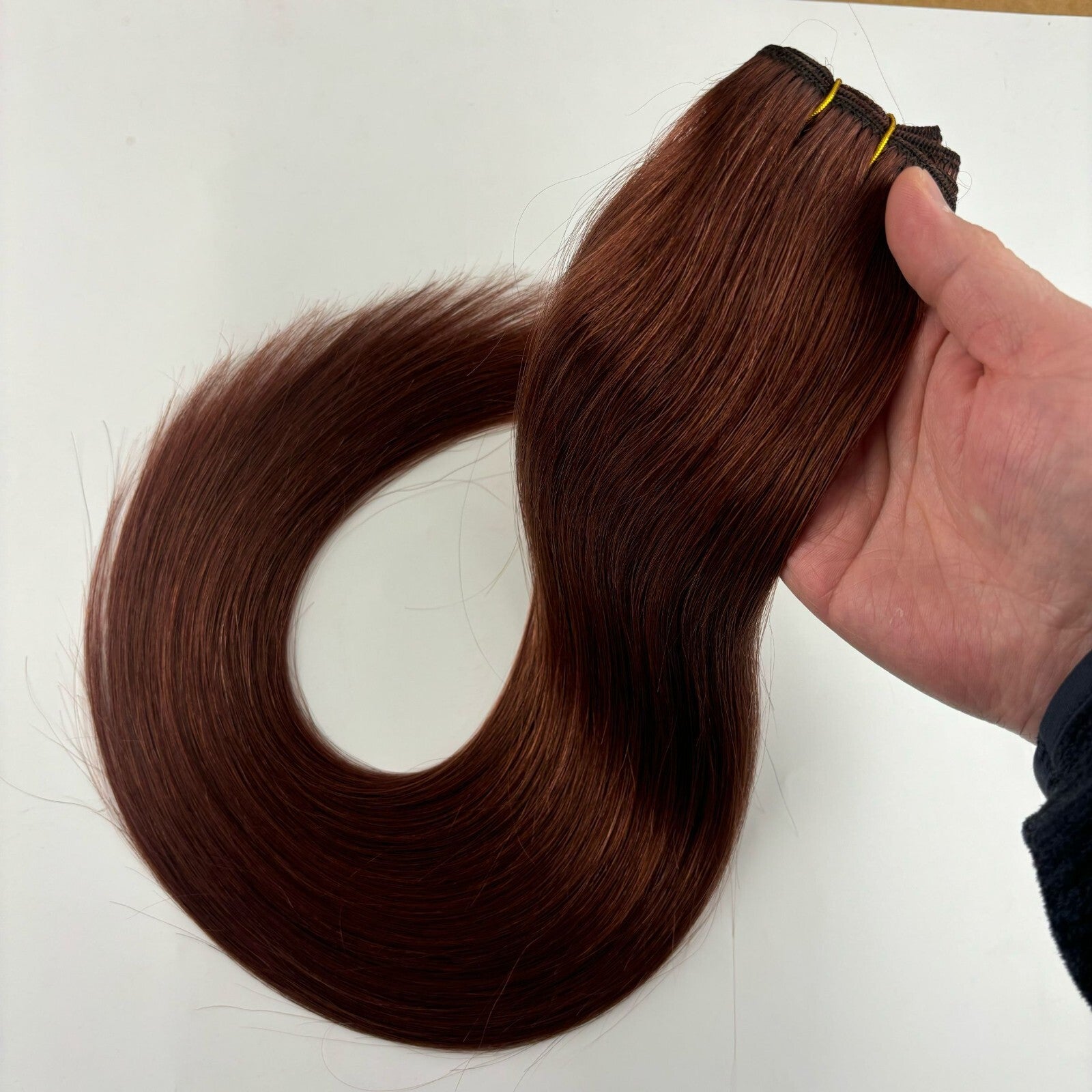 Machine Weft Double Weft Sew-In Weave Thick Bundle Remy Russian Hair 16In-28Inch