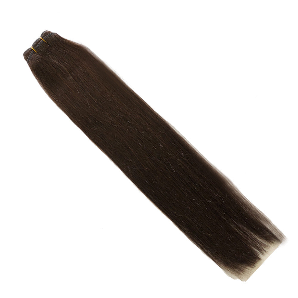 Machine Weft Double Weft Sew-In Weave Thick Bundle Remy Russian Hair 16In-28Inch