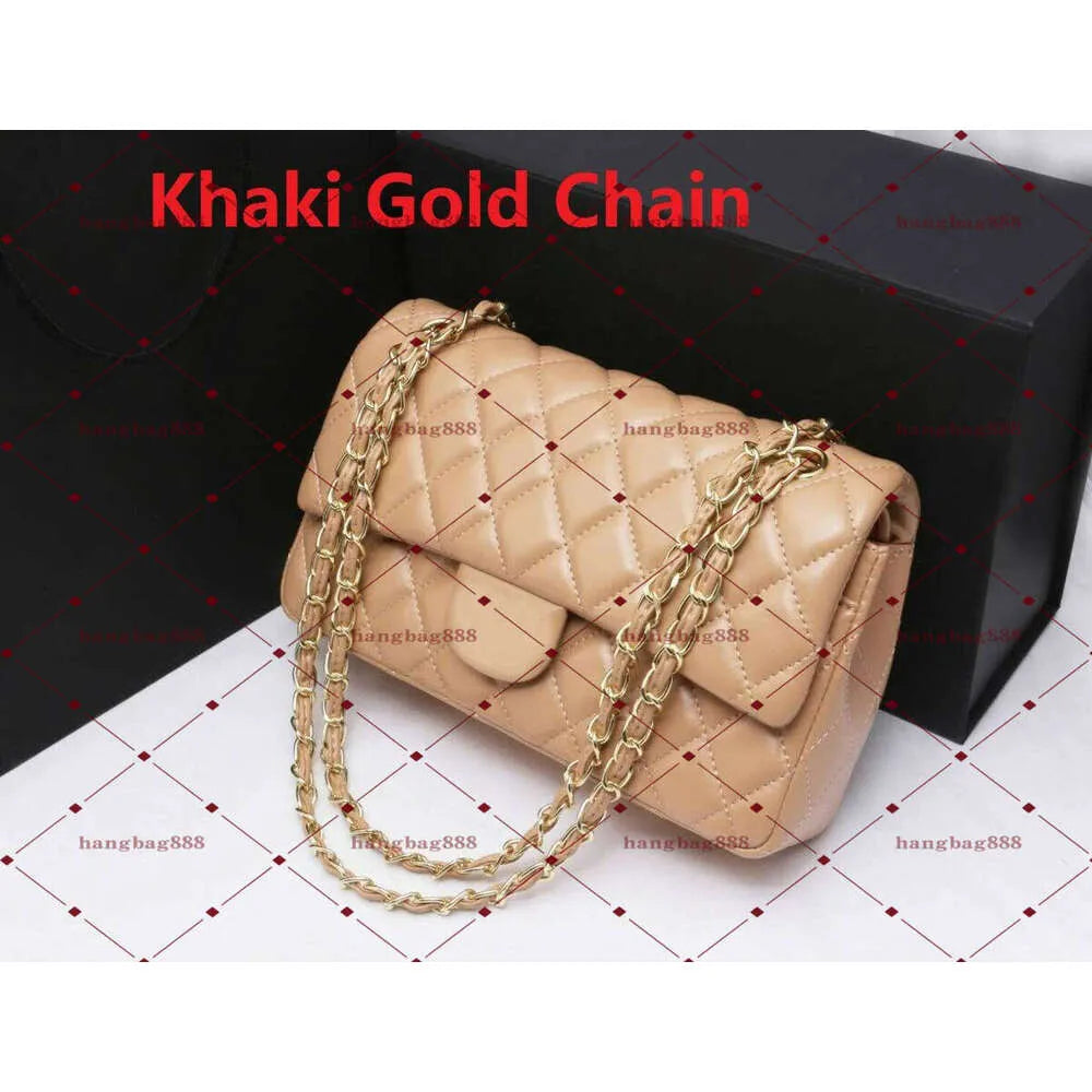 Designer Handbag Shoulder Chain Bag Clutch Flap Totes Women Leather Bags Wallet Check Velour Thread Purse Double Letters Solid Hasp Waist Square Stripes Top Quality
