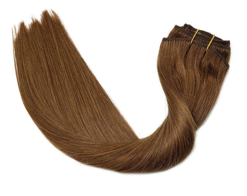 Machine Weft Double Weft Sew-In Weave Thick Bundle Remy Russian Hair 16In-28Inch