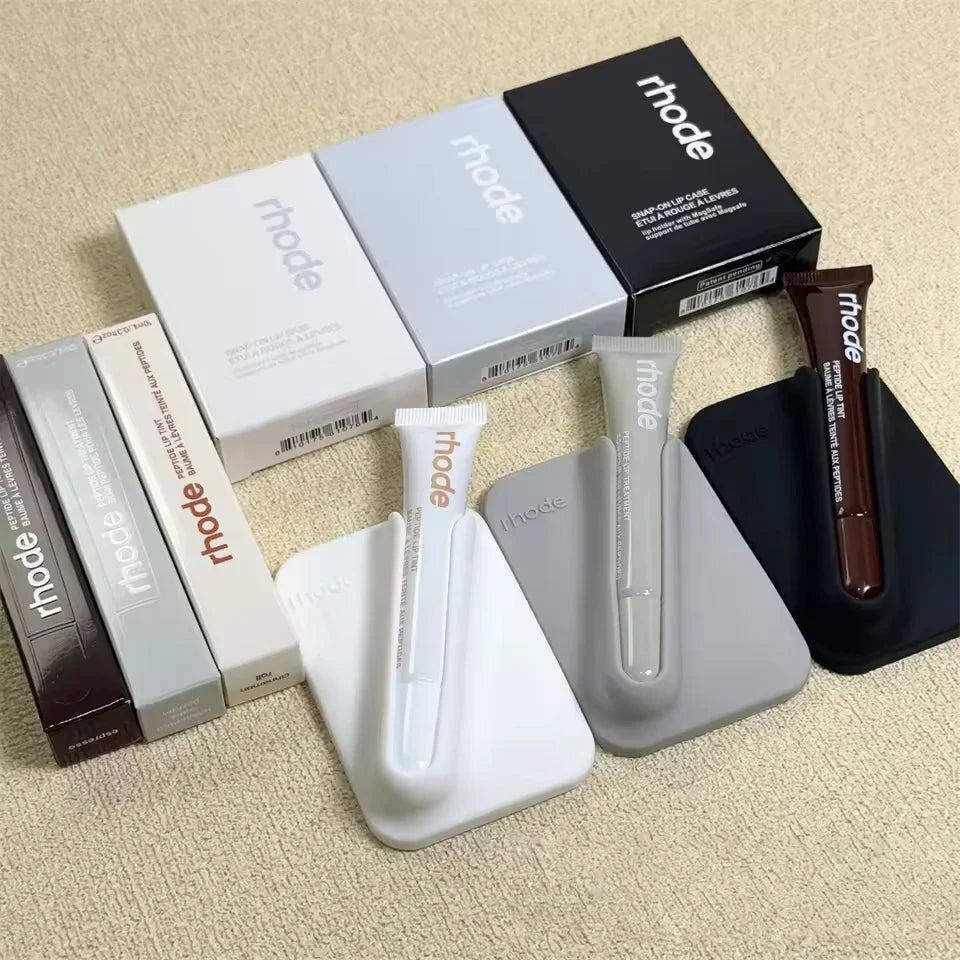 Brand Peptide Eye Prep Eye Patch Two Styles  Logo+R Icon Reduce Eye Lines and Dark Circles Magnetic Lip Gloss Bracket Daily