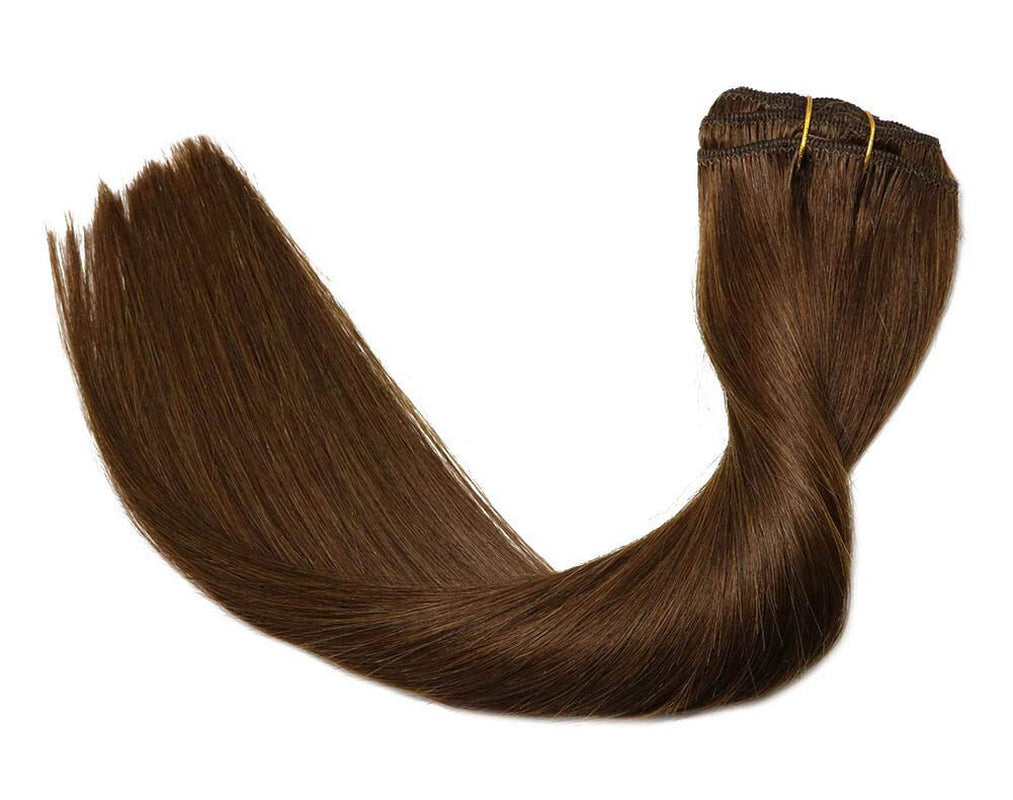 Machine Weft Double Weft Sew-In Weave Thick Bundle Remy Russian Hair 16In-28Inch