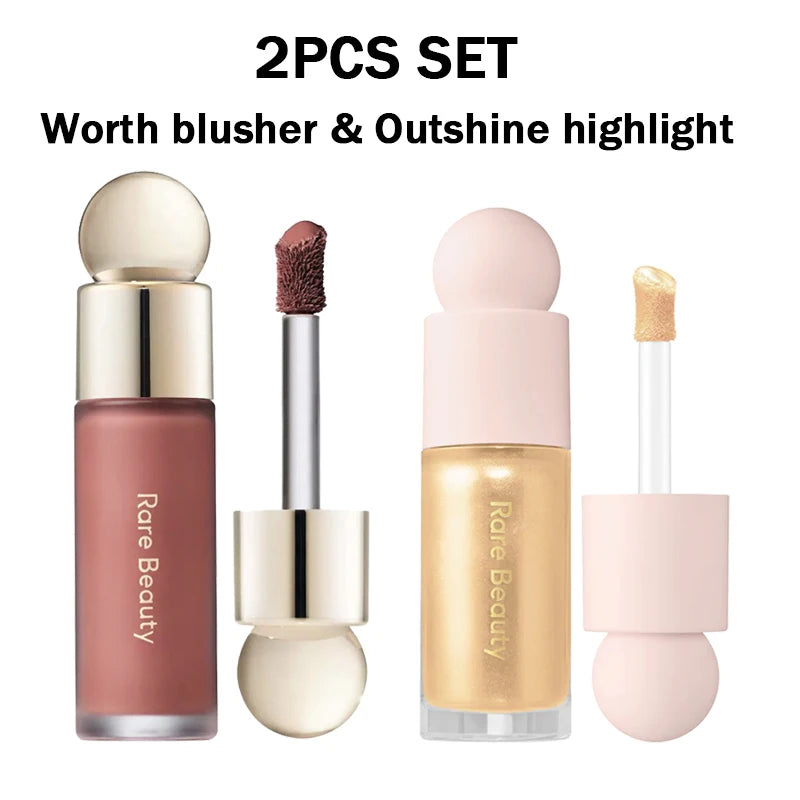 Powder Highlighter Blush Water Light Shimmer Waterproof Long Last Face Illuminator Brighten Light Liquid Highlighter