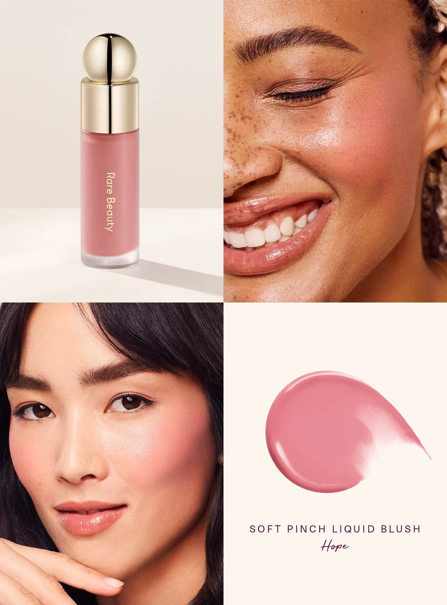 Melting Cream Blush Makeup Matte Pearlescent Texture Glitter Blush Highlighter Bright Nourish Moisturize Lip Gloss