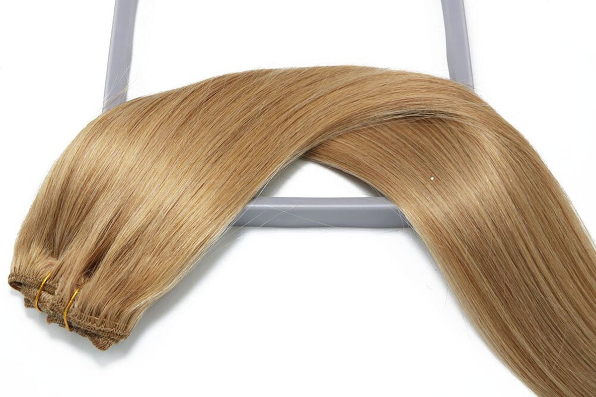 Machine Weft Double Weft Sew-In Weave Thick Bundle Remy Russian Hair 16In-28Inch