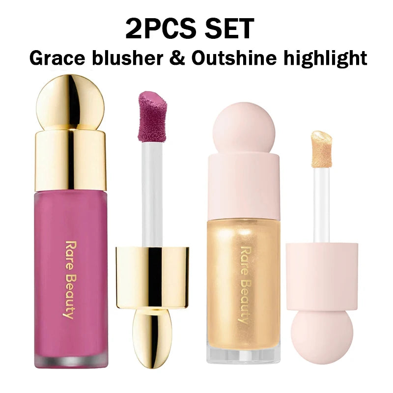 Powder Highlighter Blush Water Light Shimmer Waterproof Long Last Face Illuminator Brighten Light Liquid Highlighter