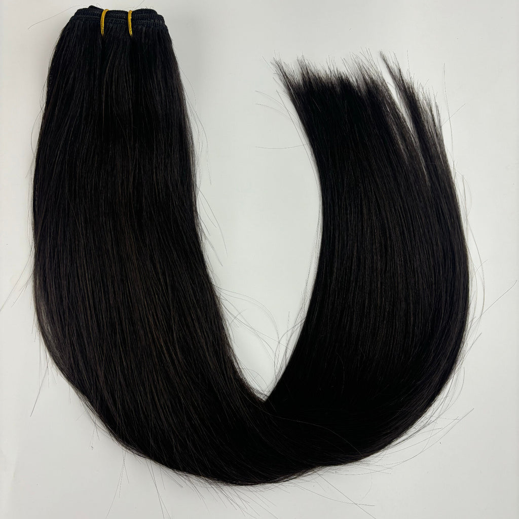 Machine Weft Double Weft Sew-In Weave Thick Bundle Remy Russian Hair 16In-28Inch