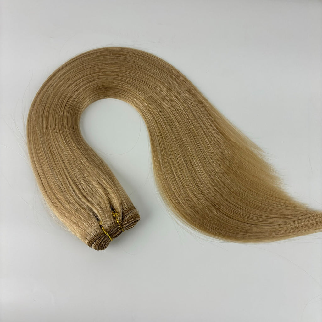 Machine Weft Double Weft Sew-In Weave Thick Bundle Remy Russian Hair 16In-28Inch