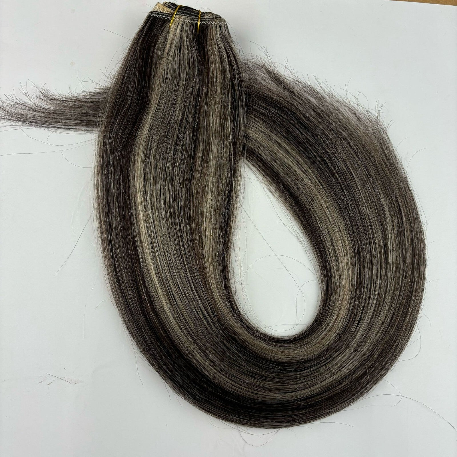 Machine Weft Double Weft Sew-In Weave Thick Bundle Remy Russian Hair 16In-28Inch