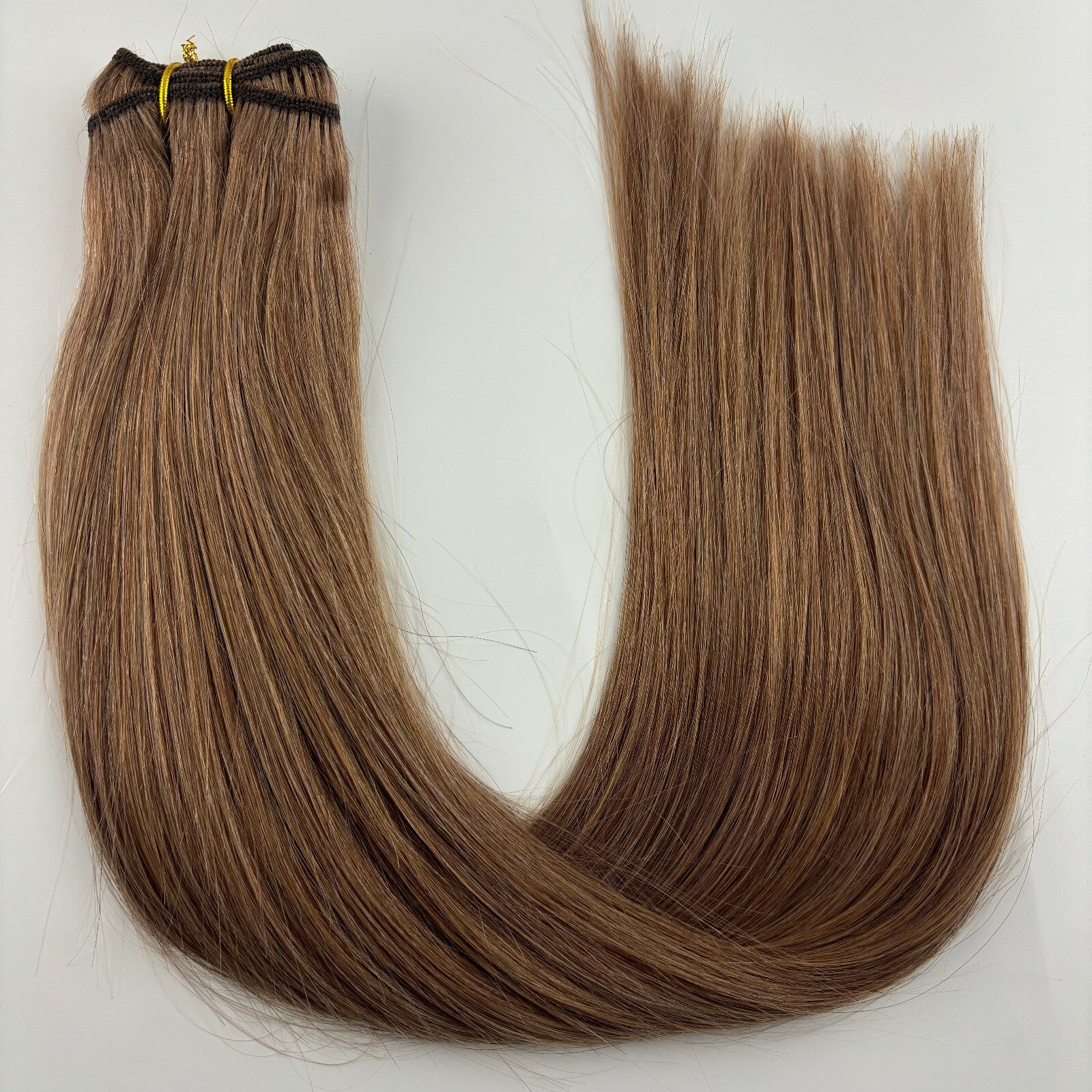 Machine Weft Double Weft Sew-In Weave Thick Bundle Remy Russian Hair 16In-28Inch