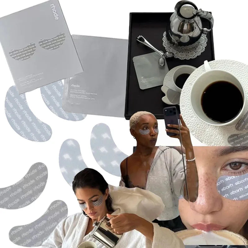 Brand Peptide Eye Prep Eye Patch Two Styles  Logo+R Icon Reduce Eye Lines and Dark Circles Magnetic Lip Gloss Bracket Daily
