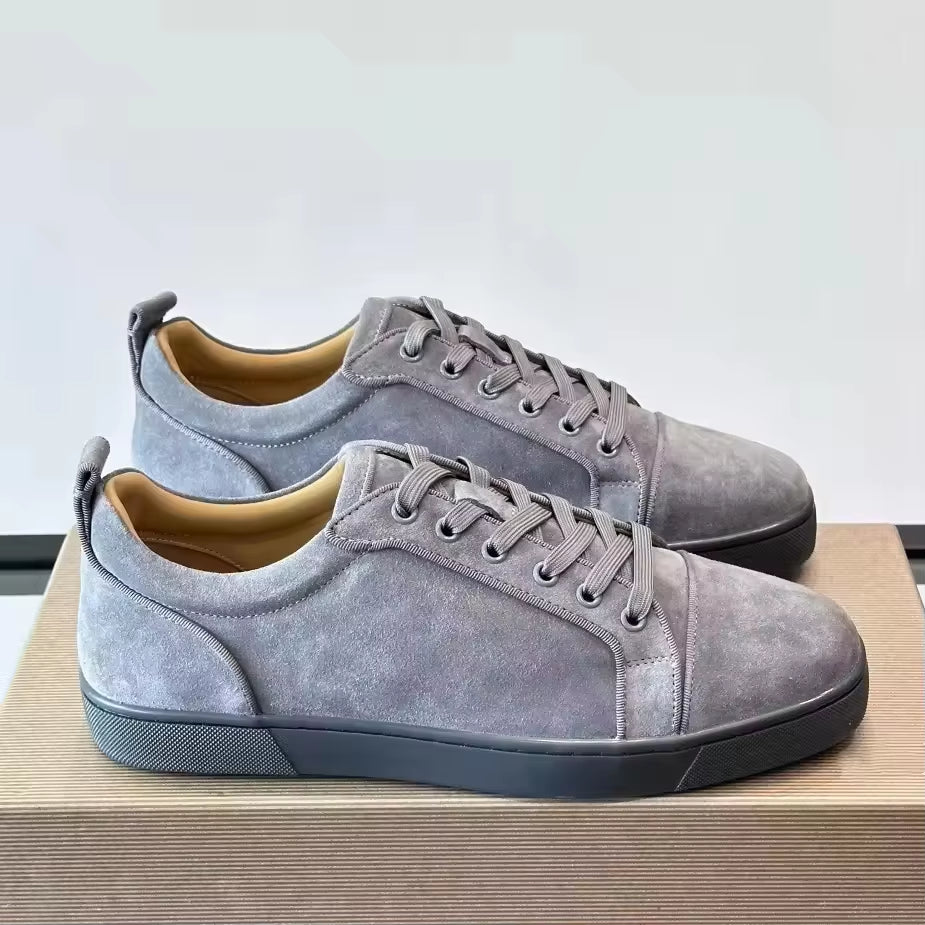 High-Quality Men'S and Women'S Red-Soled Sports Shoes with Anti-Slip Properties Trendy Design Red Bottoms for Men Shoes