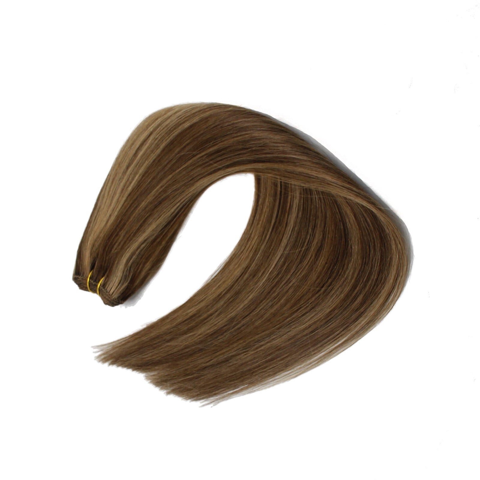 Machine Weft Double Weft Sew-In Weave Thick Bundle Remy Russian Hair 16In-28Inch