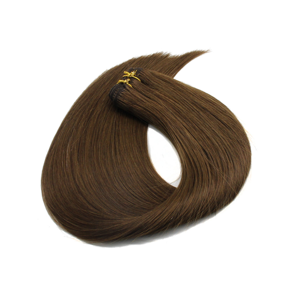 Machine Weft Double Weft Sew-In Weave Thick Bundle Remy Russian Hair 16In-28Inch