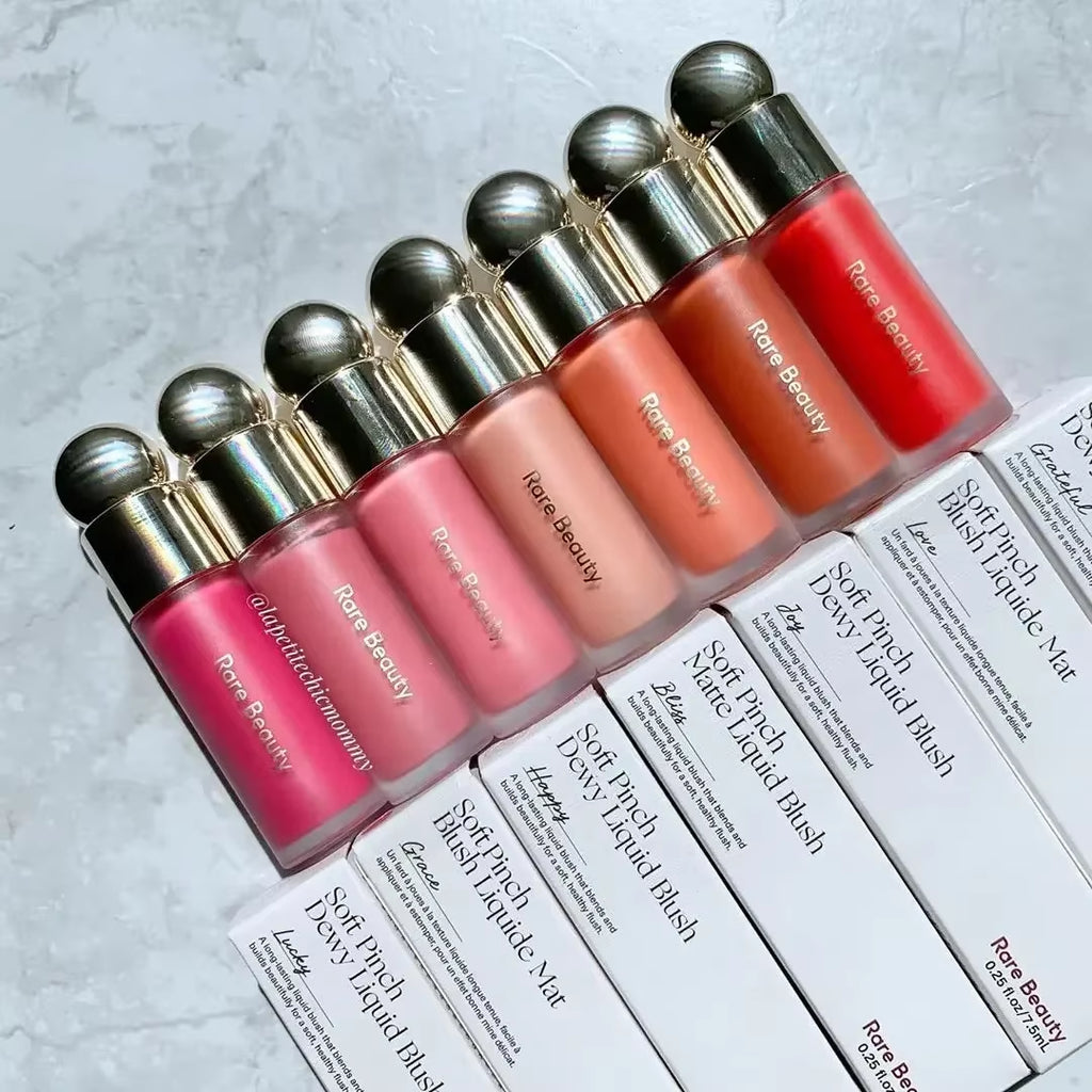 Melting Cream Blush Makeup Matte Pearlescent Texture Glitter Blush Highlighter Bright Nourish Moisturize Lip Gloss