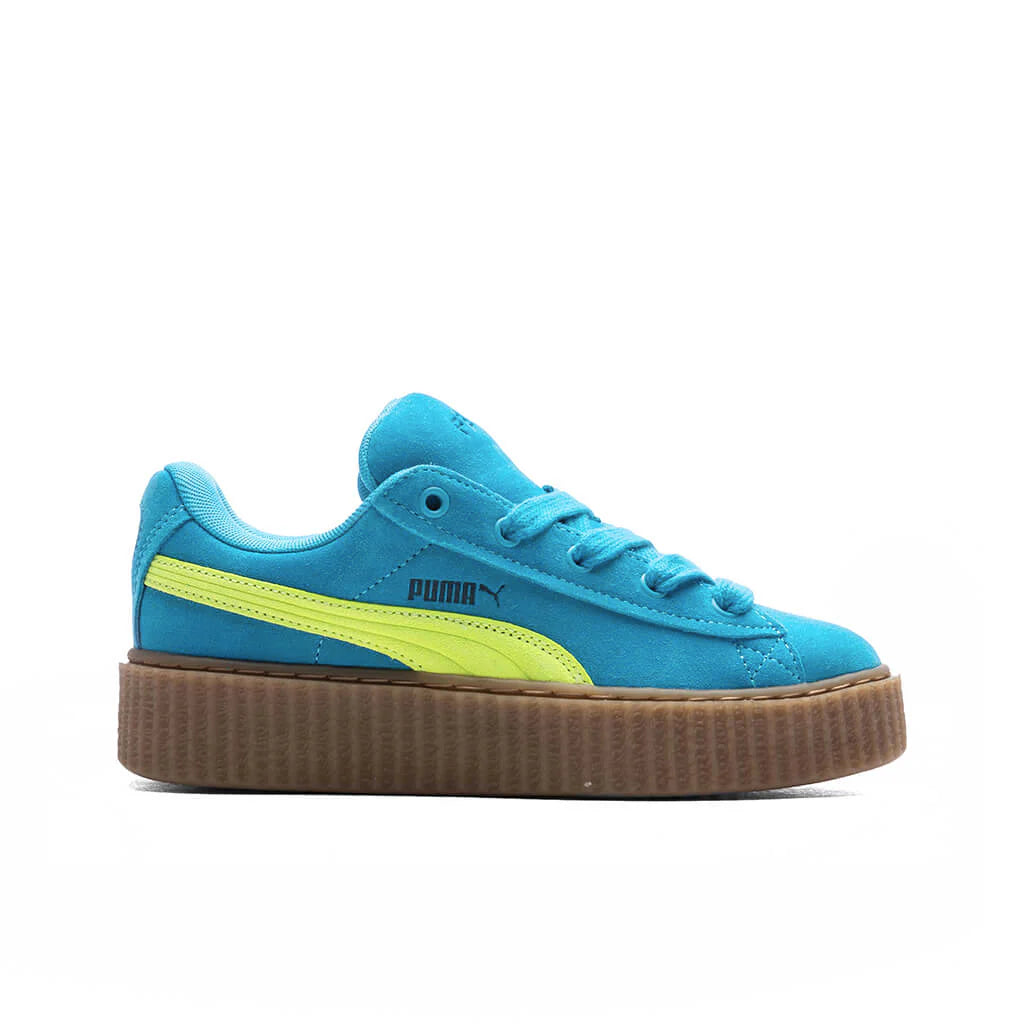 X Fenty Creeper Phatty Juniors' - Speed Blue/Lime Pow/Gum