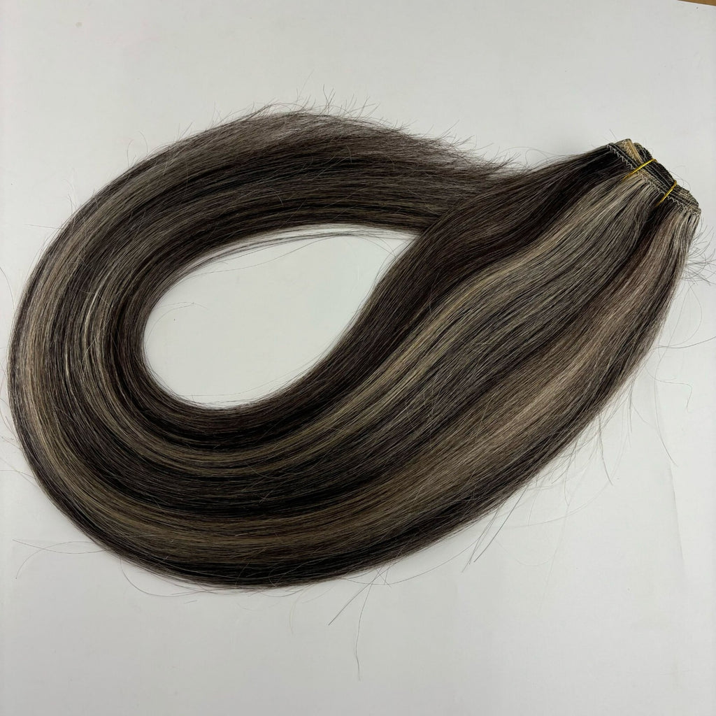Machine Weft Double Weft Sew-In Weave Thick Bundle Remy Russian Hair 16In-28Inch