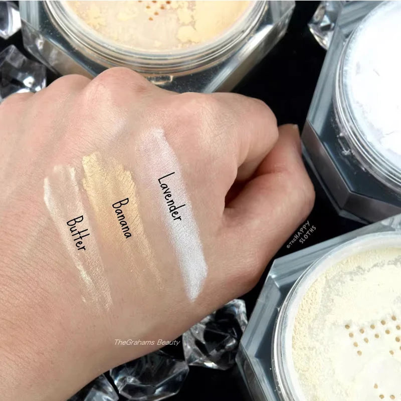 Flawless Ultra-Fine Soft Focus Retouch Setting Powder | Loose Powder Oil-Control Matte Longwear No Flashback