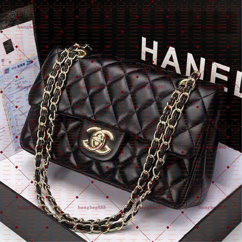 Designer Handbag Shoulder Chain Bag Clutch Flap Totes Women Leather Bags Wallet Check Velour Thread Purse Double Letters Solid Hasp Waist Square Stripes Top Quality