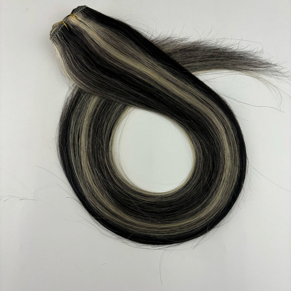 Machine Weft Double Weft Sew-In Weave Thick Bundle Remy Russian Hair 16In-28Inch