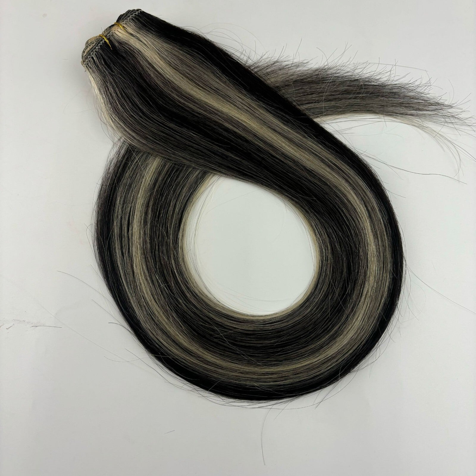 Machine Weft Double Weft Sew-In Weave Thick Bundle Remy Russian Hair 16In-28Inch