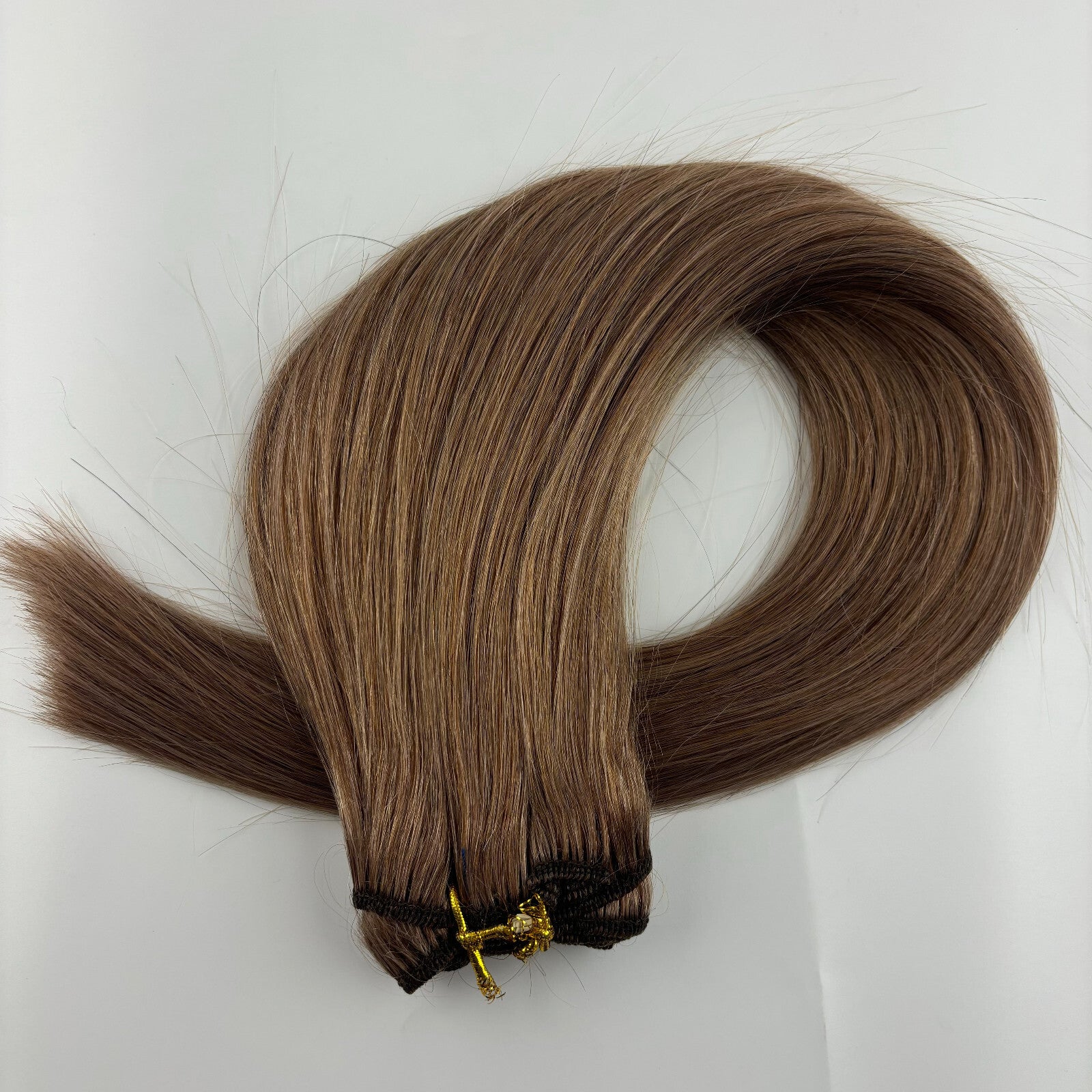 Machine Weft Double Weft Sew-In Weave Thick Bundle Remy Russian Hair 16In-28Inch