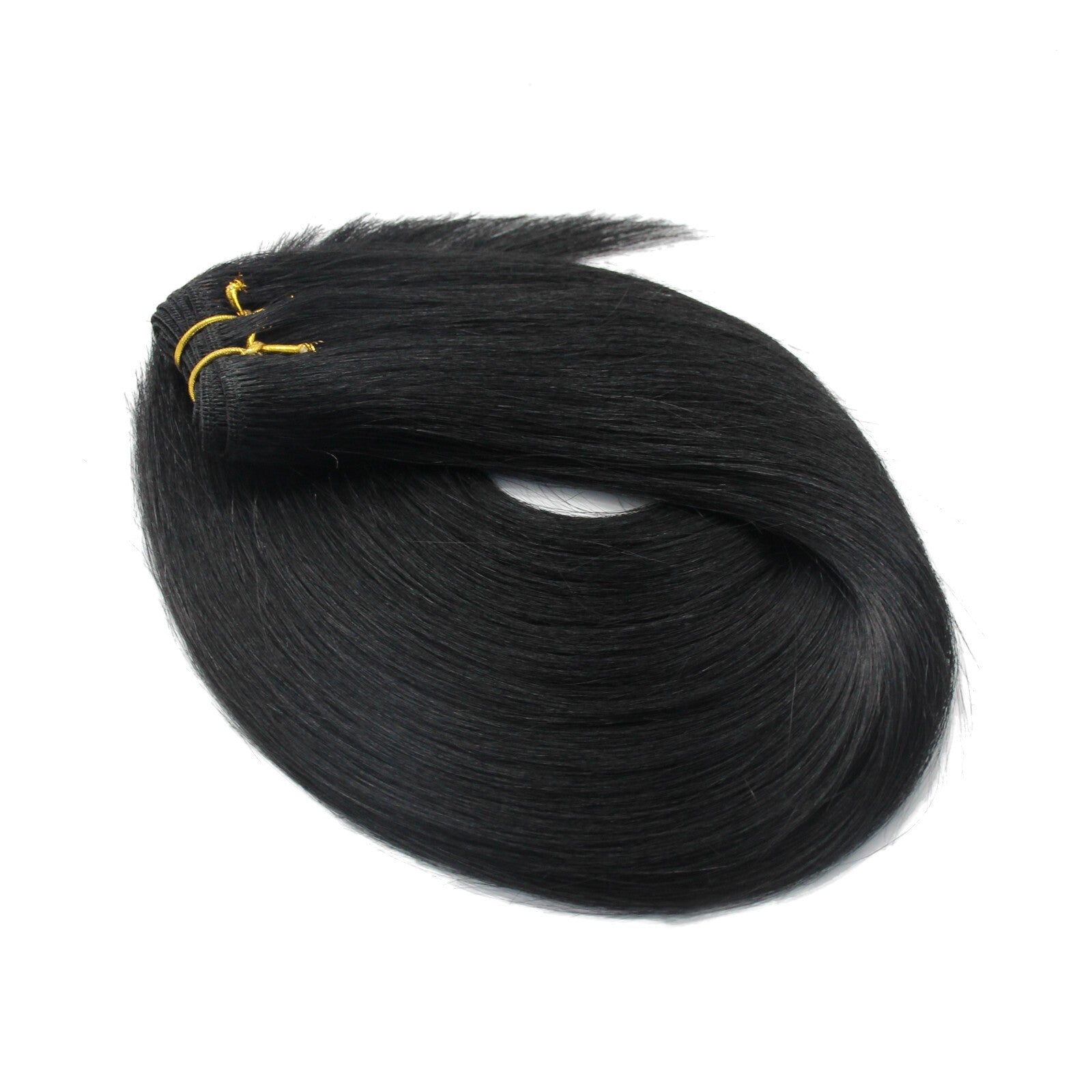 Machine Weft Double Weft Sew-In Weave Thick Bundle Remy Russian Hair 16In-28Inch