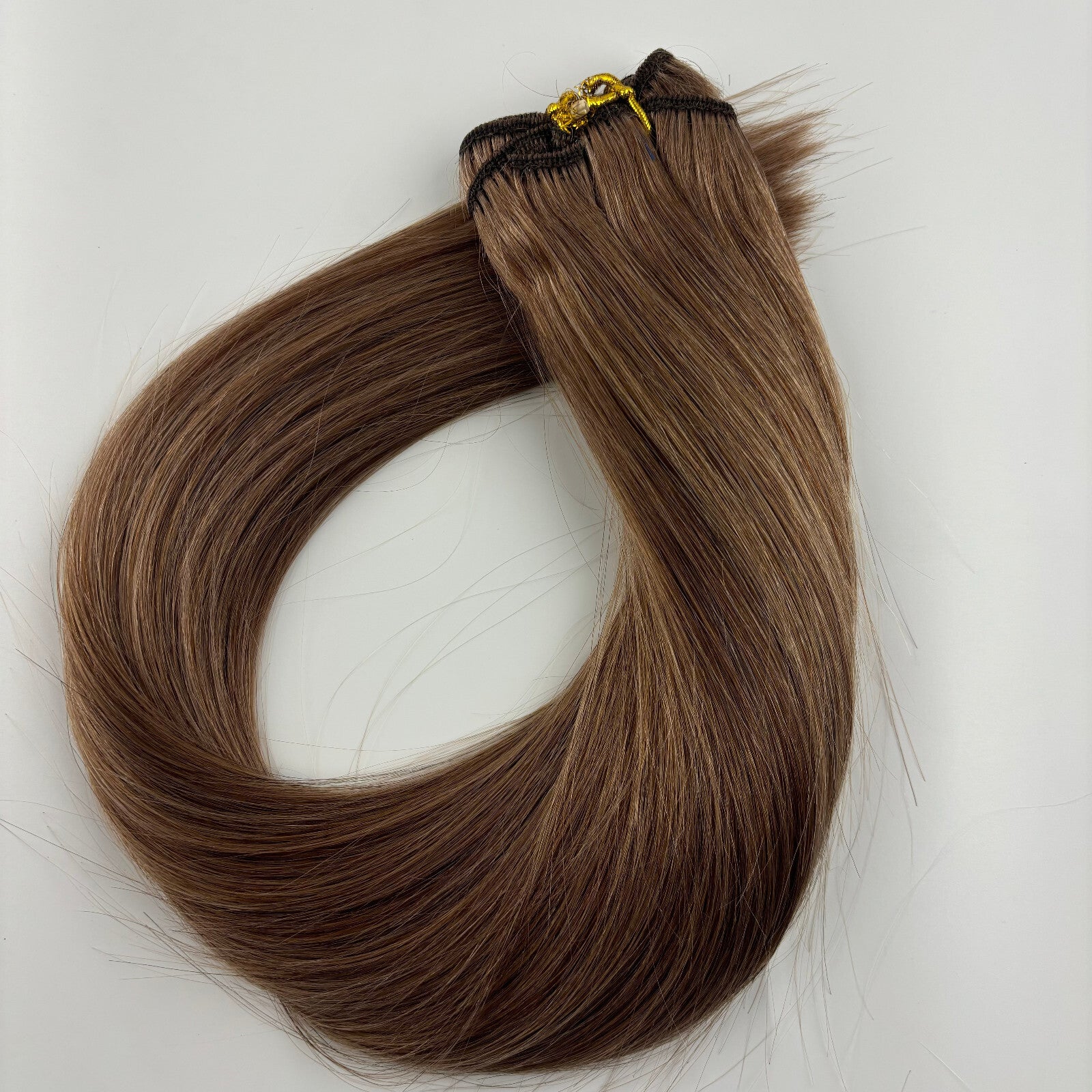 Machine Weft Double Weft Sew-In Weave Thick Bundle Remy Russian Hair 16In-28Inch