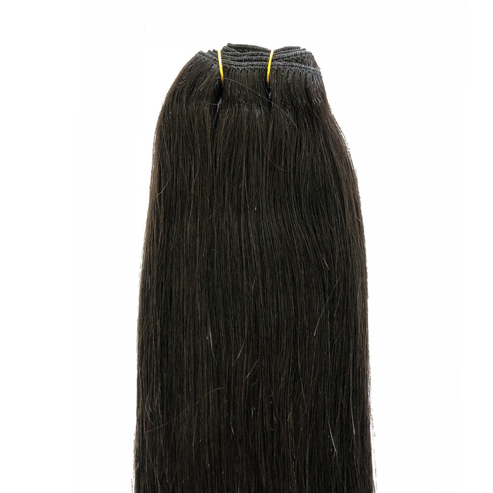 Machine Weft Double Weft Sew-In Weave Thick Bundle Remy Russian Hair 16In-28Inch