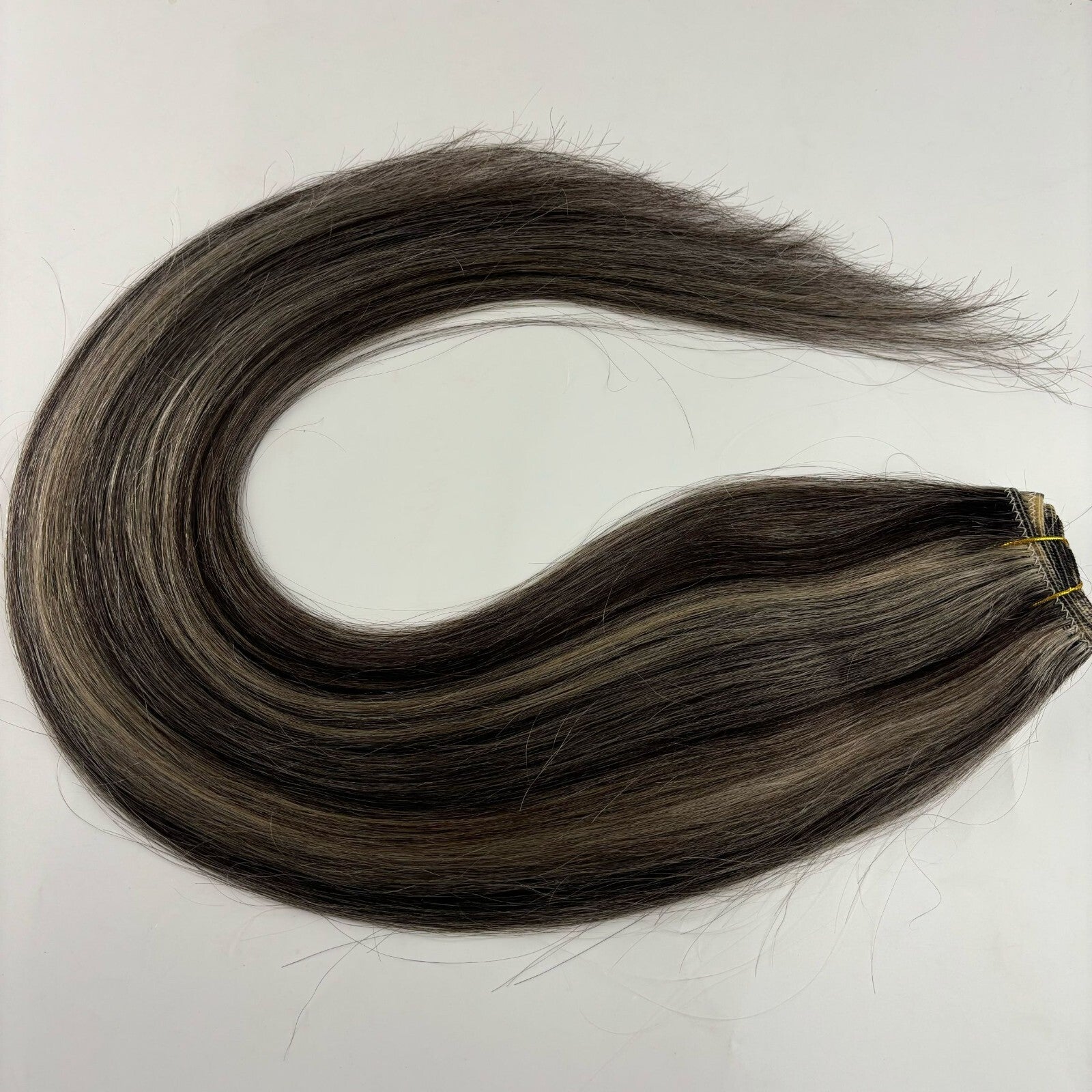 Machine Weft Double Weft Sew-In Weave Thick Bundle Remy Russian Hair 16In-28Inch