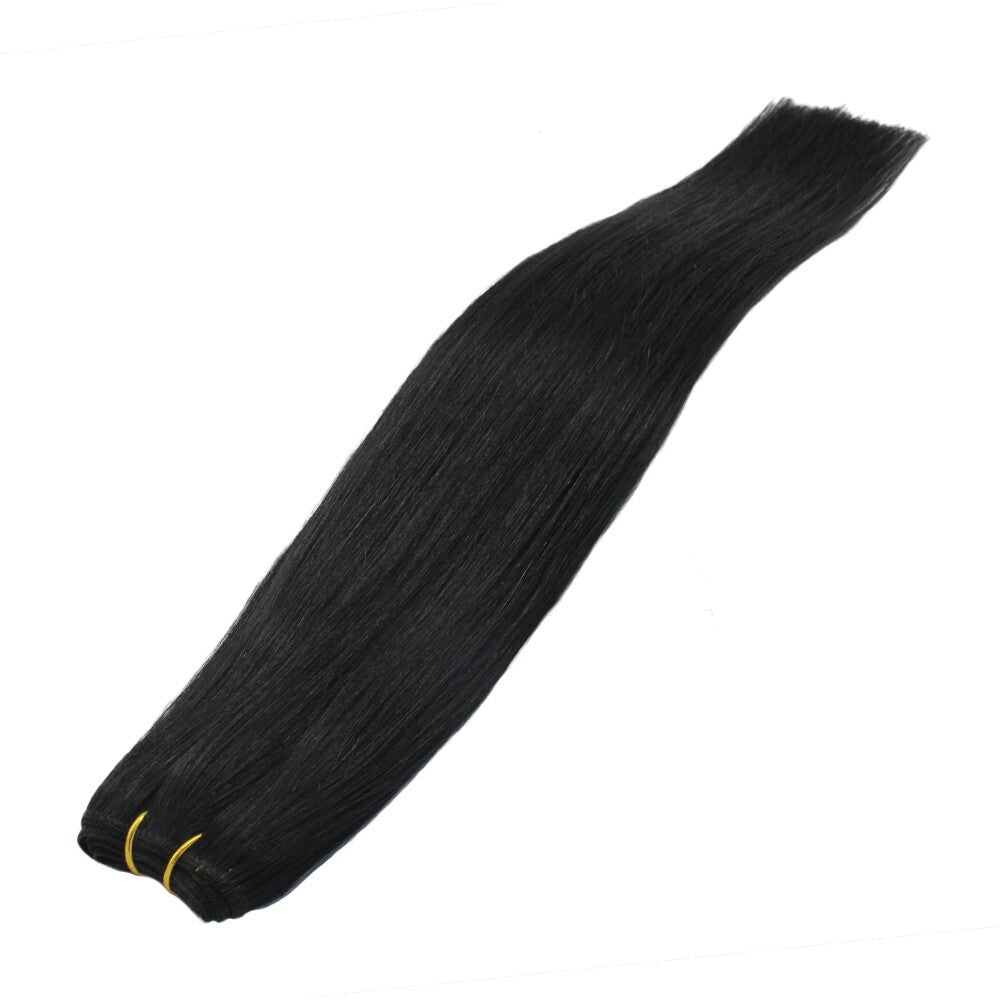 Machine Weft Double Weft Sew-In Weave Thick Bundle Remy Russian Hair 16In-28Inch