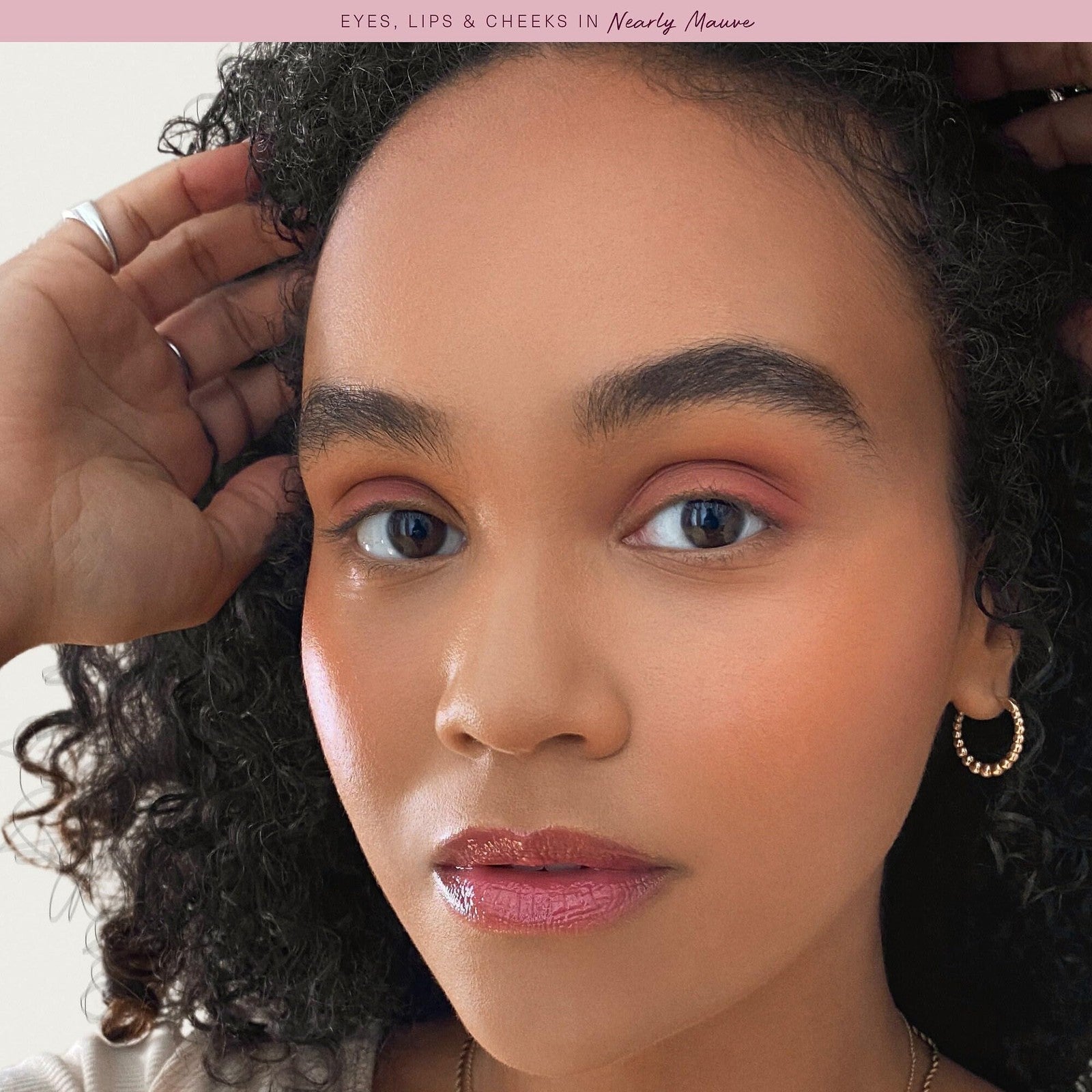 Rare Beauty Stay Vulnerable Melting Cream Blush Nearly Mauve 0.17 Oz