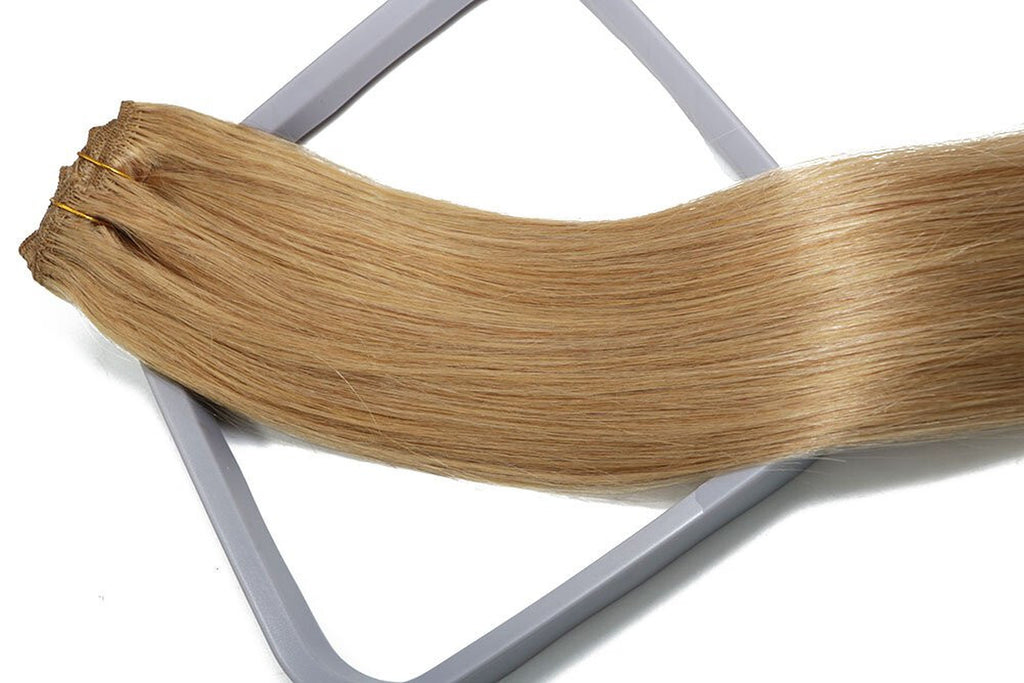 Machine Weft Double Weft Sew-In Weave Thick Bundle Remy Russian Hair 16In-28Inch