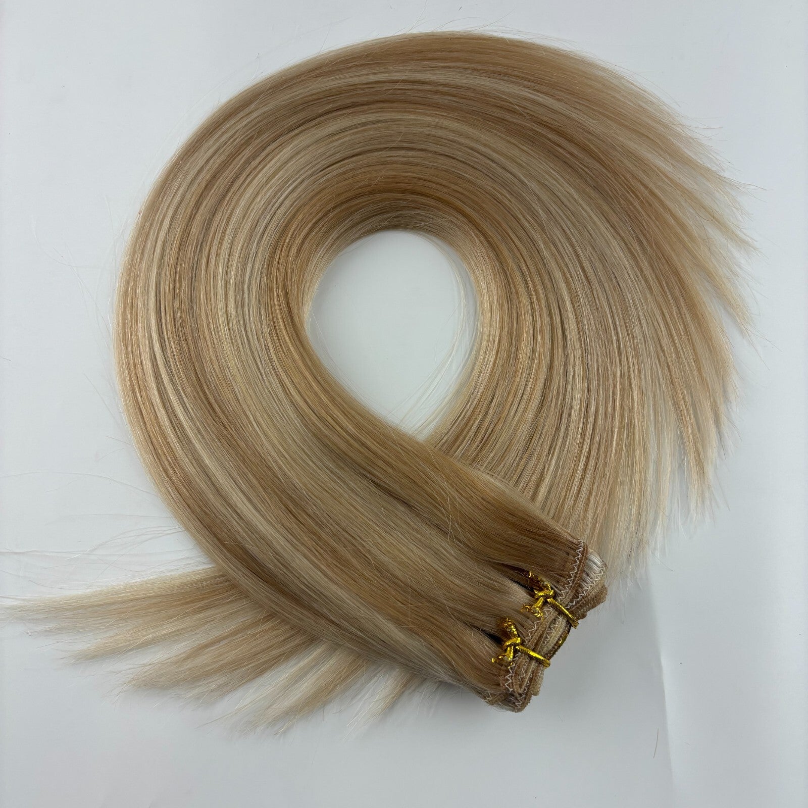 Machine Weft Double Weft Sew-In Weave Thick Bundle Remy Russian Hair 16In-28Inch