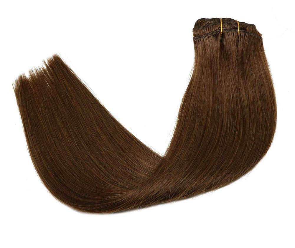 Machine Weft Double Weft Sew-In Weave Thick Bundle Remy Russian Hair 16In-28Inch