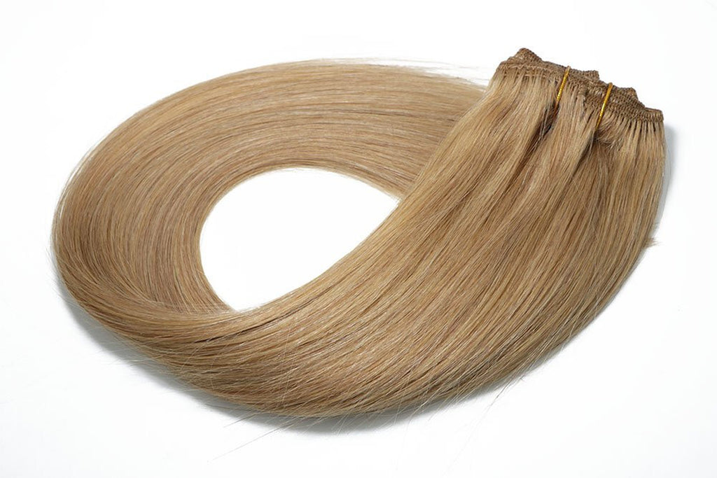 Machine Weft Double Weft Sew-In Weave Thick Bundle Remy Russian Hair 16In-28Inch