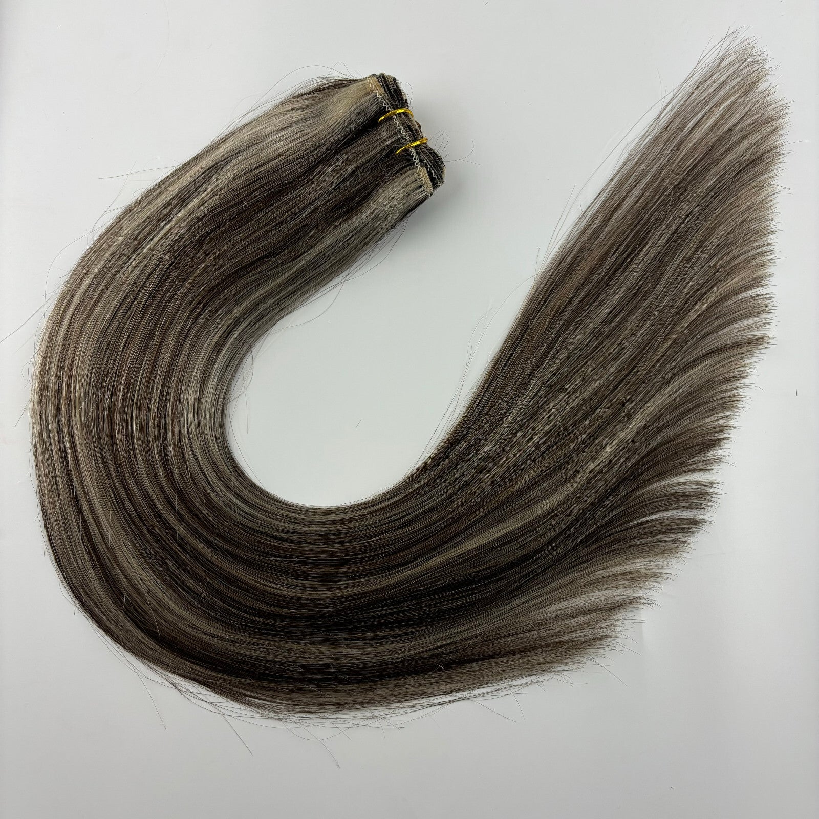 Machine Weft Double Weft Sew-In Weave Thick Bundle Remy Russian Hair 16In-28Inch